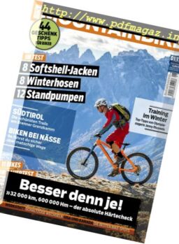 MountainBIKE – Januar 2017