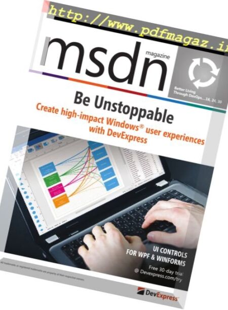 MSDN Magazine – August 2016 Cover