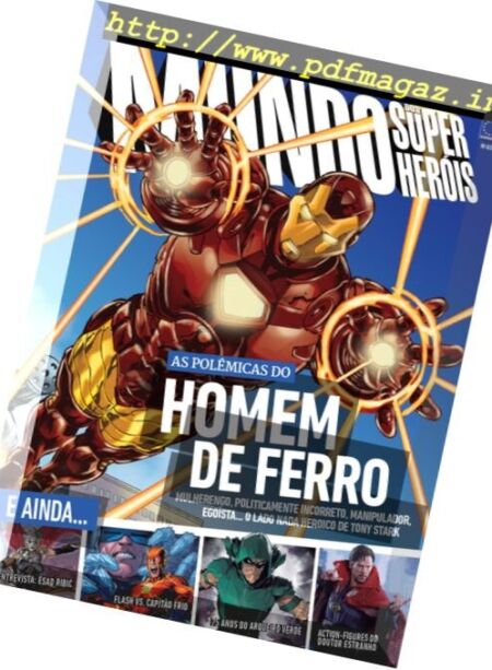 Mundo dos Super-Herois – Novembro 2016 Cover