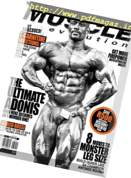 Muscle Evolution – November-December 2016 Cover