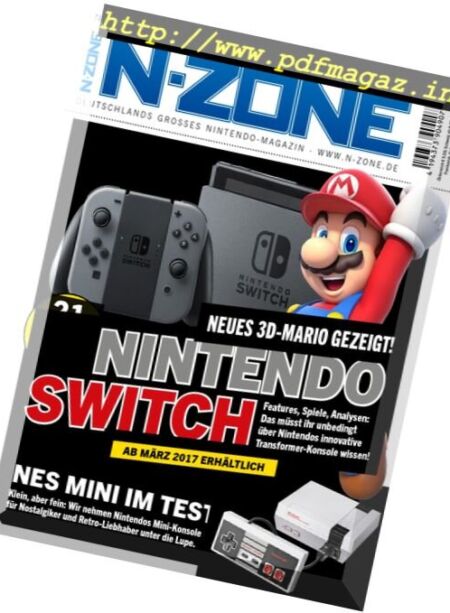 N-Zone – Dezember 2016 Cover