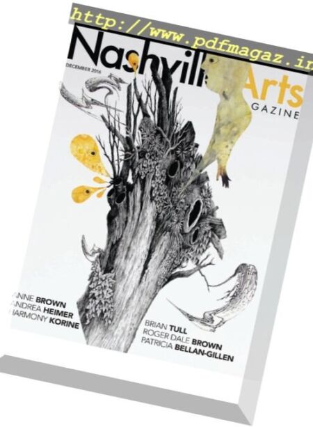 Nashville Arts – December 2016 Cover