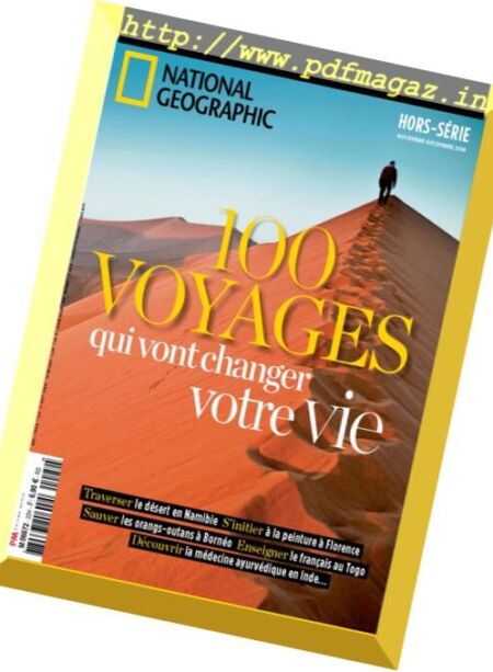 National Geographic France – Hors-Serie – Novembre-Decembre 2016 Cover