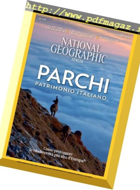 National Geographic Italia – Dicembre 2016 Cover