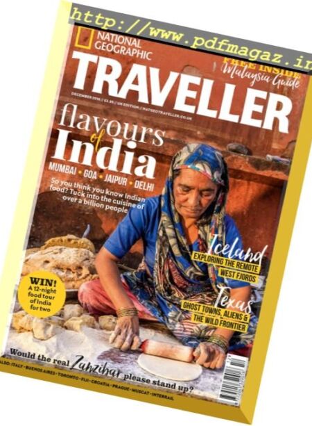 National Geographic Traveller UK – December 2016 Cover