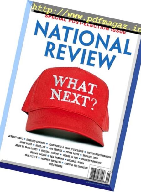 National Review – 5 December 2016 Cover