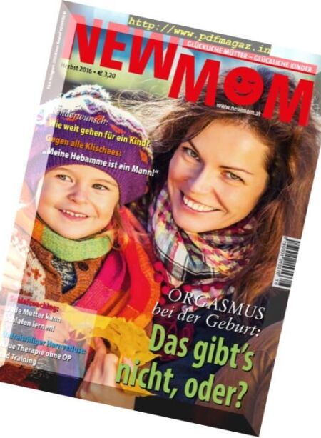 New Mom – Herbst 2016 Cover
