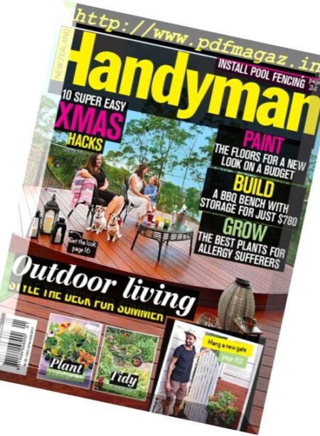New Zealand Handyman – December 2016 – January 2017 Cover
