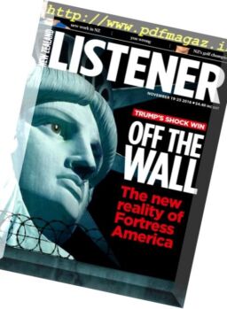 New Zealand Listener – 19 November 2016