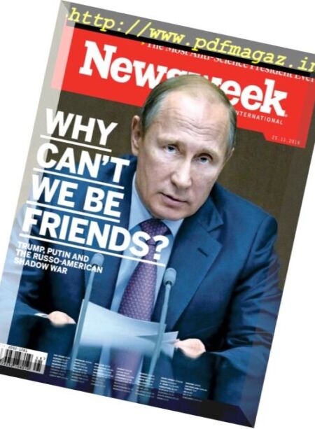Newsweek Europe – 25 November 2016 Cover