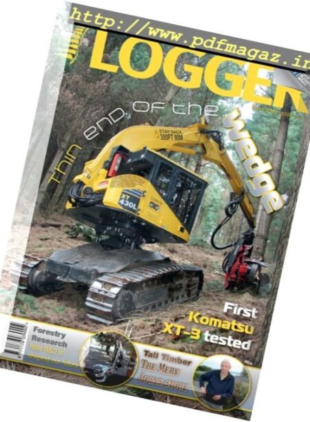 NZ Logger – November 2016 Cover