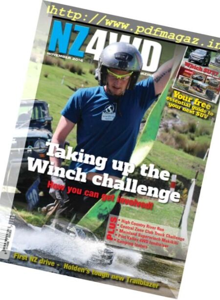 NZ4WD – November 2016 Cover