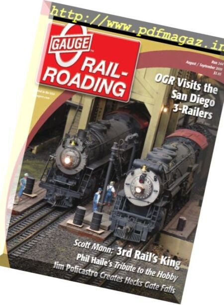 O Gauge Railroading – August – September 2010 Cover