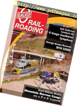 O Gauge Railroading – January 2017