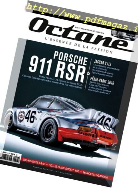 Octane France – Novembre-Decembre 2016 Cover
