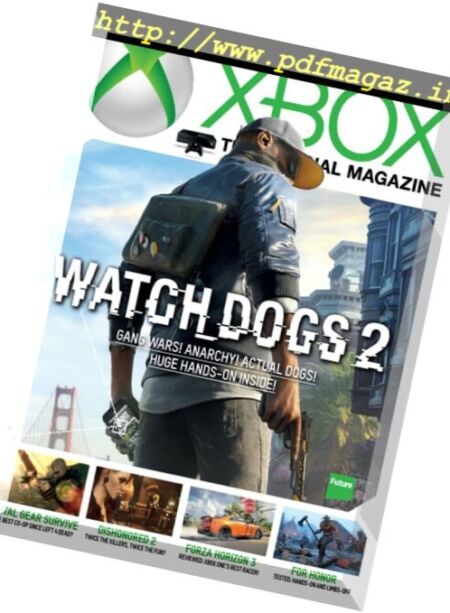 Official Xbox Magazine USA – Christmas 2016 Cover