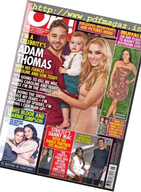 OK! Magazine UK – 22 November 2016 Cover