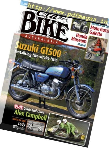 Old Bike Australasia – Issue 62, 2016 Cover