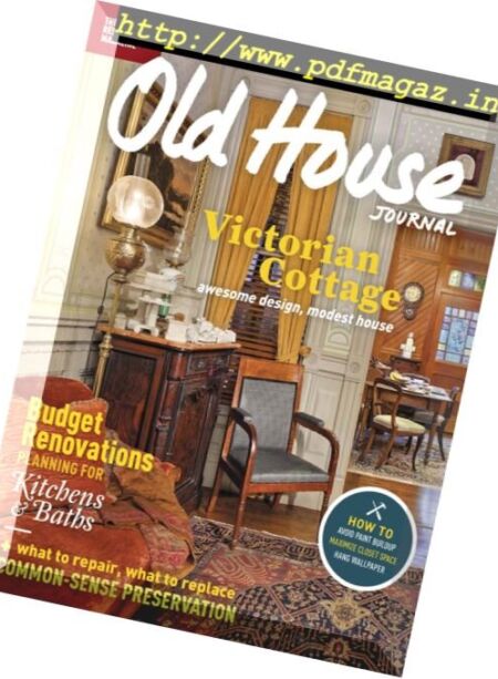 Old House Journal – December 2016 Cover