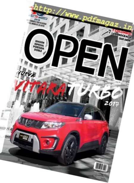 Open Mexico – Noviembre 2016 Cover