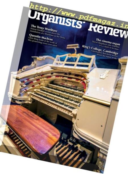 Organists’ Review – December 2016 Cover