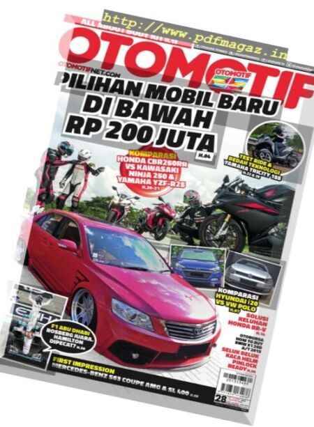 Otomotif – 1-7 Desember 2016 Cover