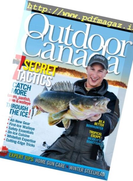 Outdoor Canada – Ice-Fishing Special 2017 Cover
