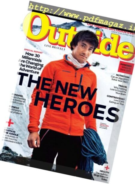 Outside – December 2016 Cover