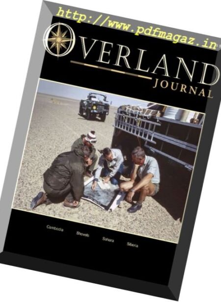 Overland Journal – Winter 2016 Cover