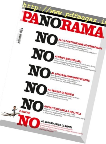 Panorama – 7 Dicembre 2016 Cover