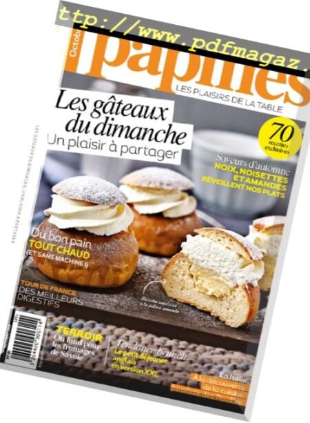 Papilles – Octobre 2016 Cover