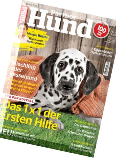 Partner Hund – Oktober 2015 Cover