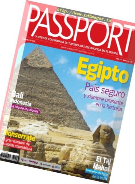 Passport Magazine – N 118, 2016 Cover