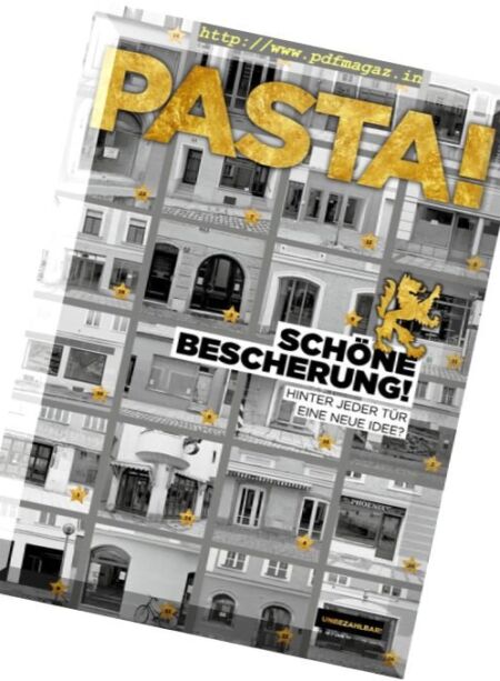 PASTA! – Dezember 2016 – Januar 2017 Cover