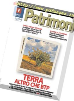 Patrimoni – Ottobre 2016