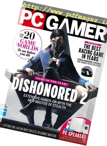 PC Gamer USA – Holiday 2016 Cover