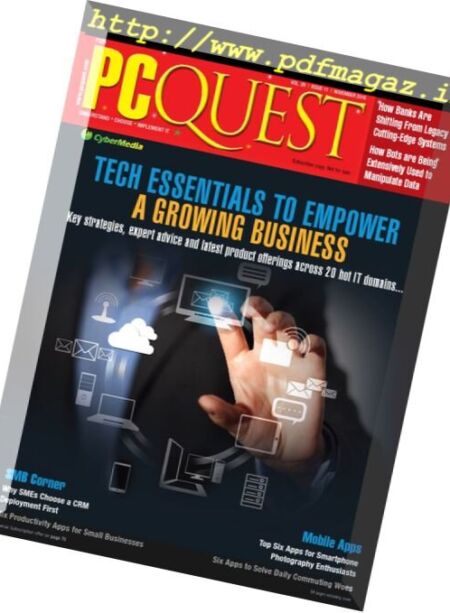 PCQuest – November 2016 Cover