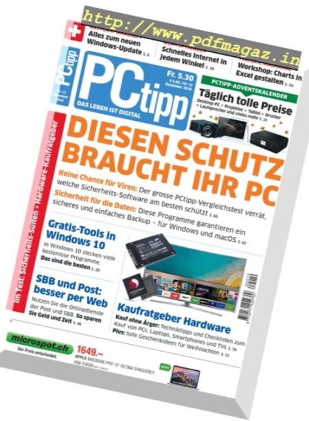 PCtipp – Dezember 2016 Cover