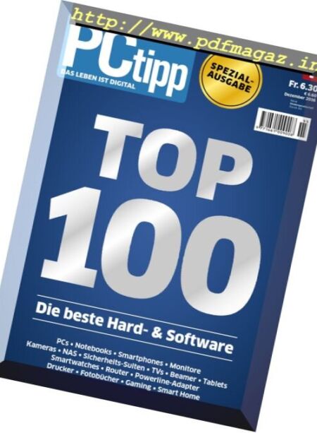 PCtipp Spezial – Top 100 Hard & Software – Dezember 2016 Cover