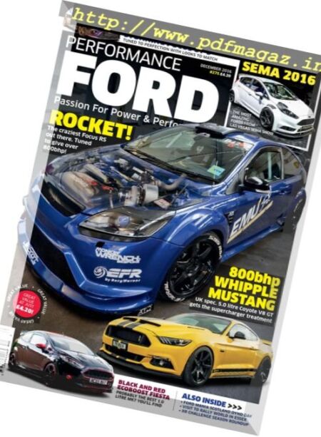 Performance Ford – December 2016 Cover