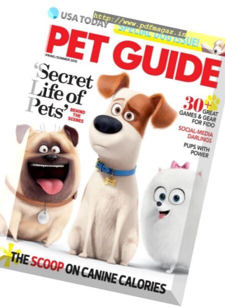 Pet Guide – Spring-Summer 2016 Cover