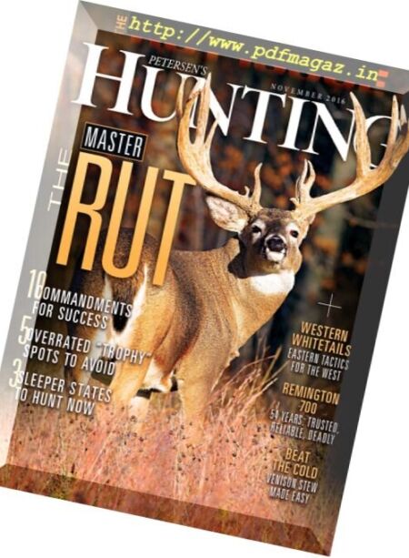 Petersen’s Hunting – November 2016 Cover