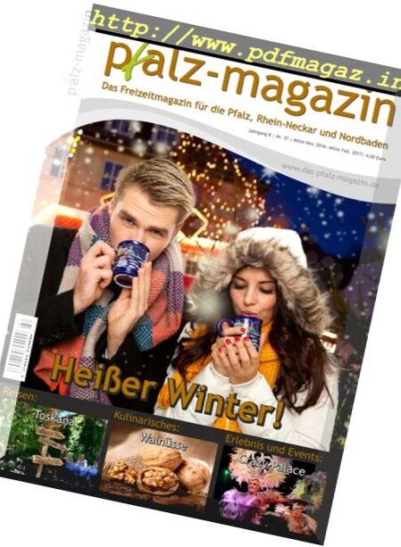 Pfalz-Magazin – November 2016-Februar 2017 Cover