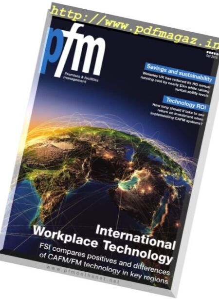 PFM – October 2016 Cover