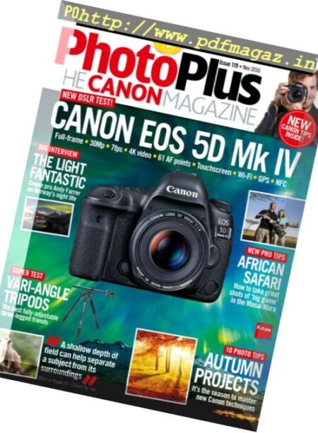 PhotoPlus – November 2016 Cover