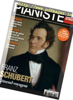 Pianiste – Novembre-Decembre 2016