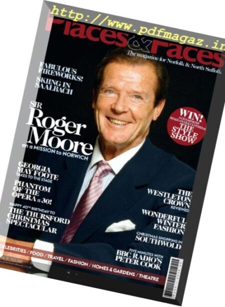 Places & Faces – November 2016 Cover