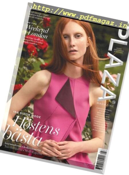 Plaza Magazine – Nr.5, 2016 Cover