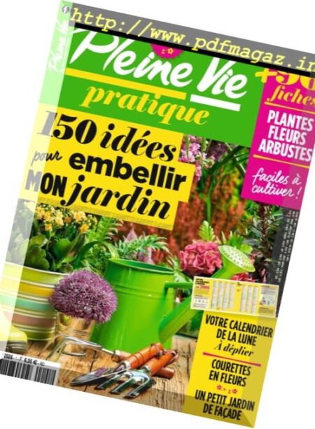 Pleine Vie Pratique – 150 ideeas pour embellir mon jardin 2016 Cover