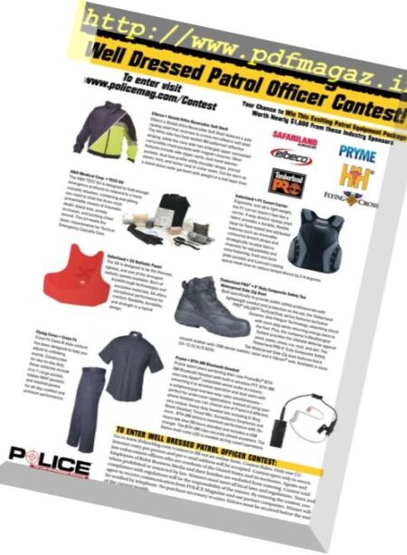 Police Magazine – October 2016 Cover